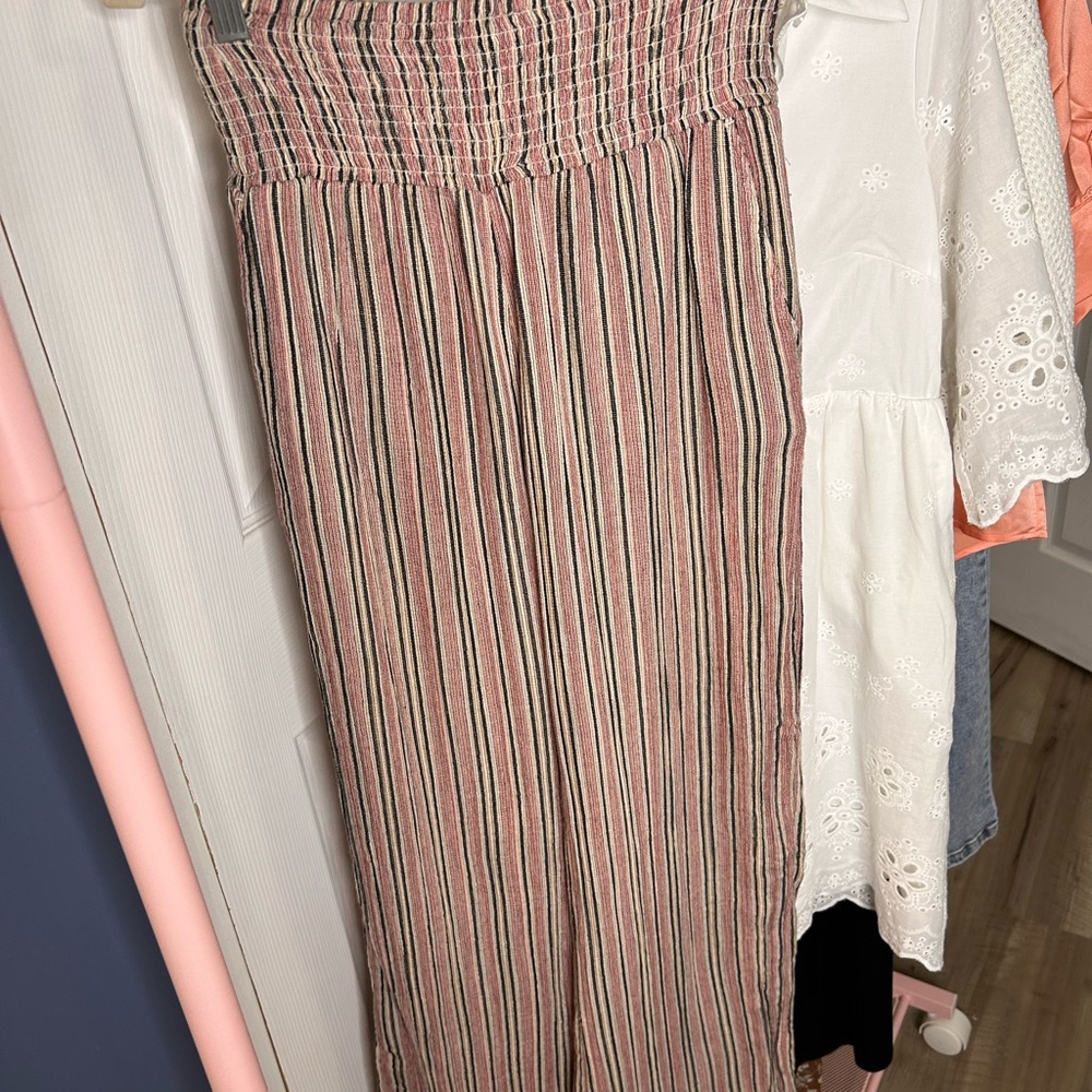 NWOT Billabong Gauzy Striped Cotton Beach Pants Large - Picture 3 of 10